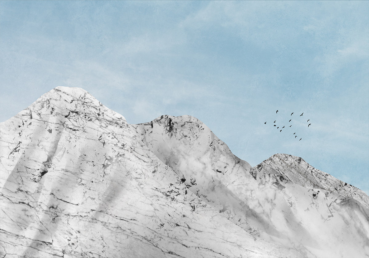 Marble Landscape 06 Plakat