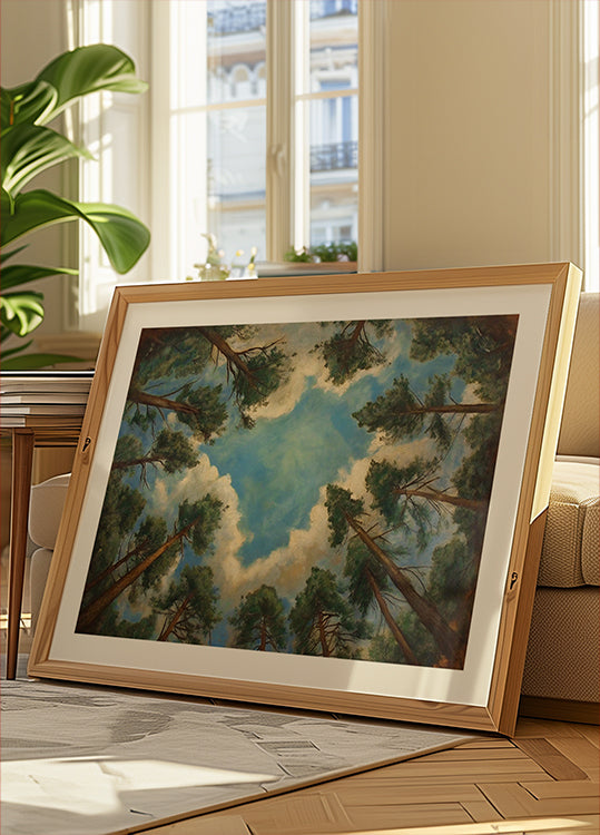 Waldhimmel-Perspektive-Poster – Posterbox