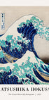 The Great Wave Off Kanagawa by Katsushika Hokusai Plakat - Posterbox.no