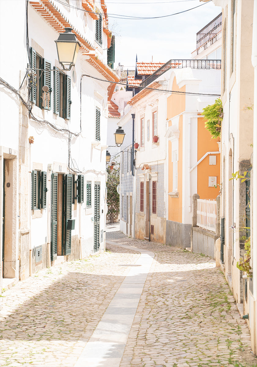 Poster „Spaziergang in Cascais“.