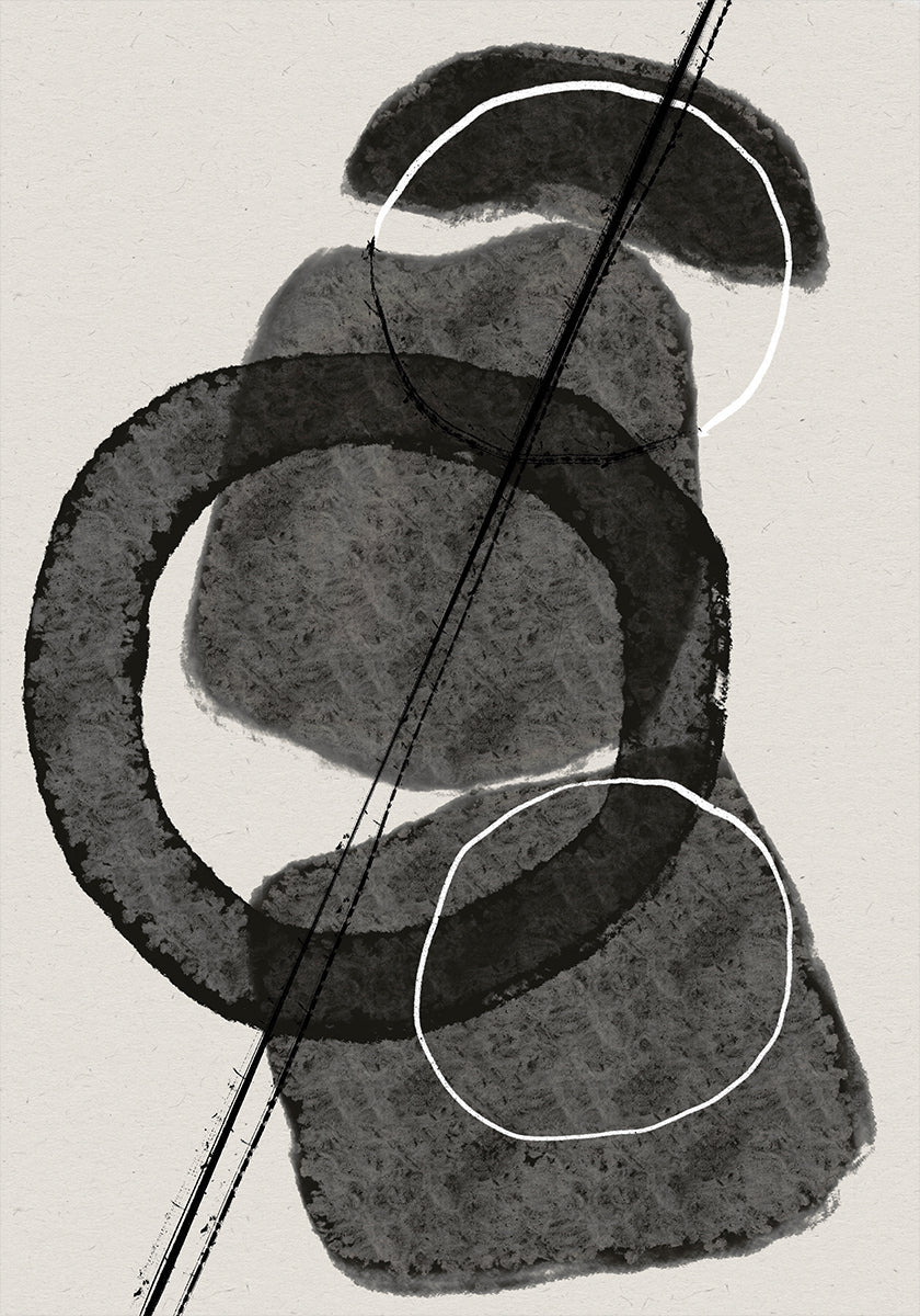 Monochrome Kreise