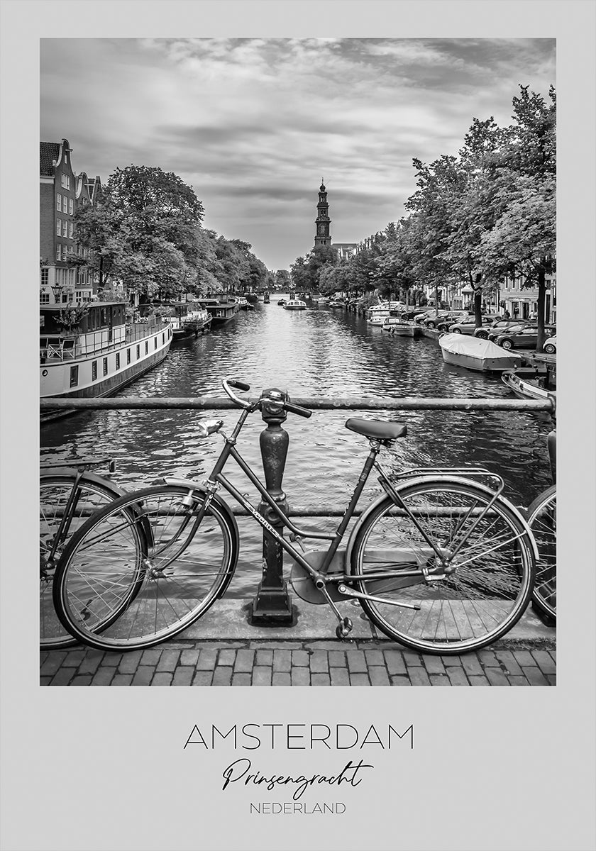Im Fokus: AMSTERDAM Prinsengracht Poster