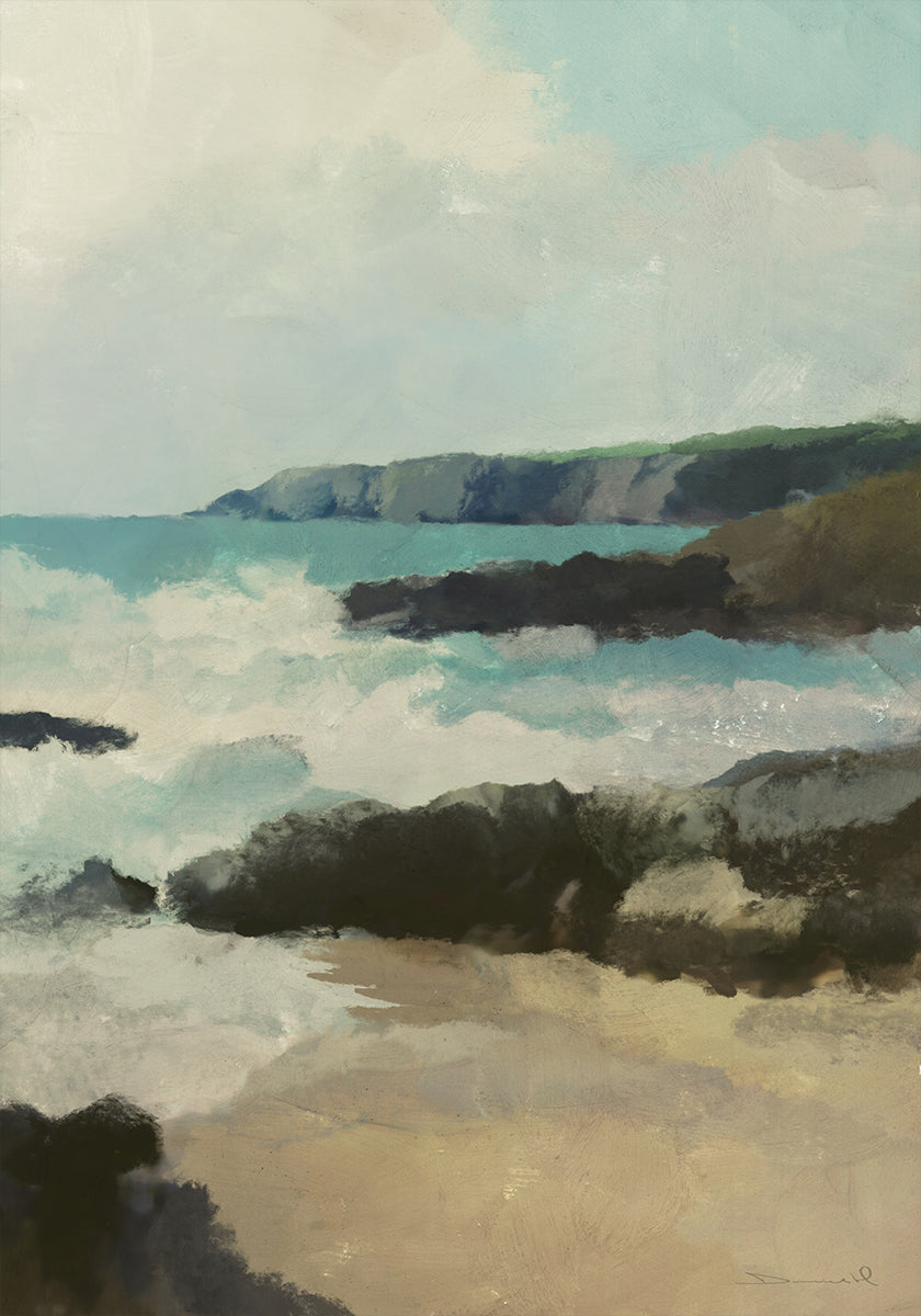 Felsiger Strand