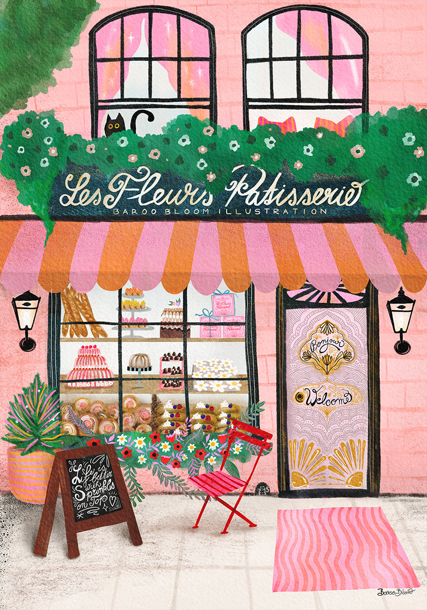 Backshop-Frontplakat