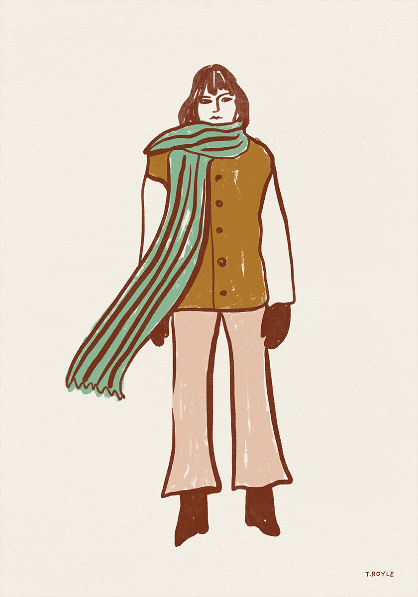 In my Winter Woolies Plakat