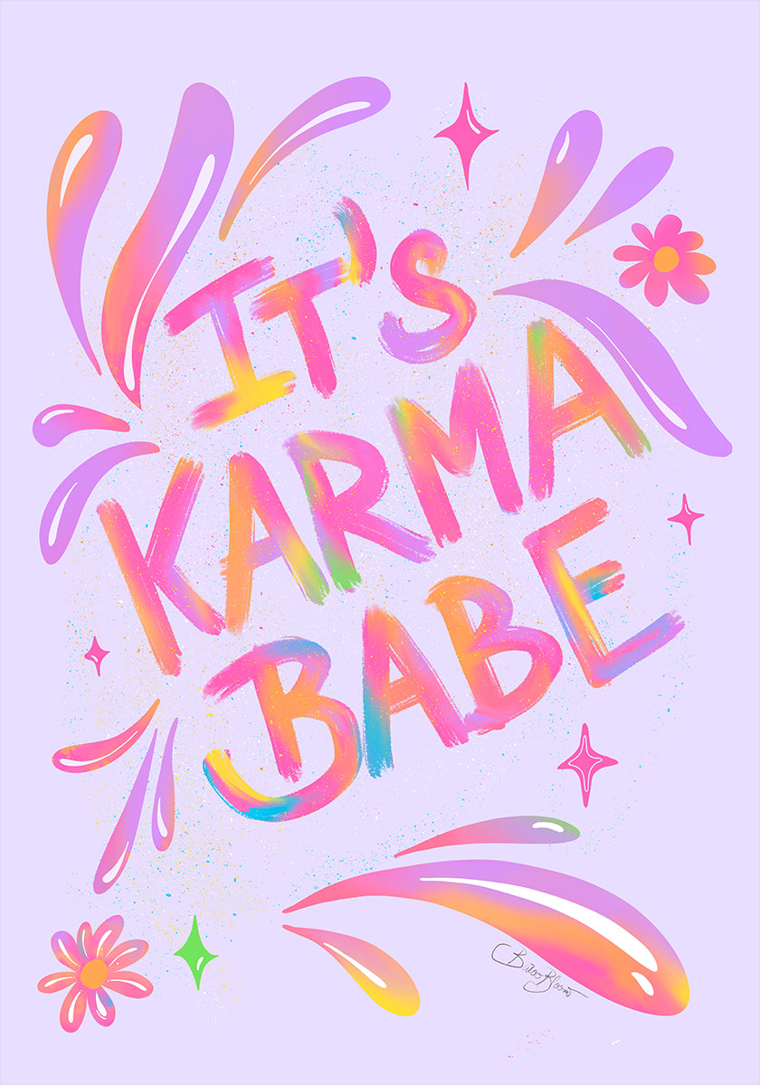 Karma Babe Poster