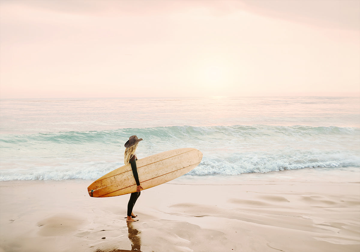 Surfendes Cowgirl