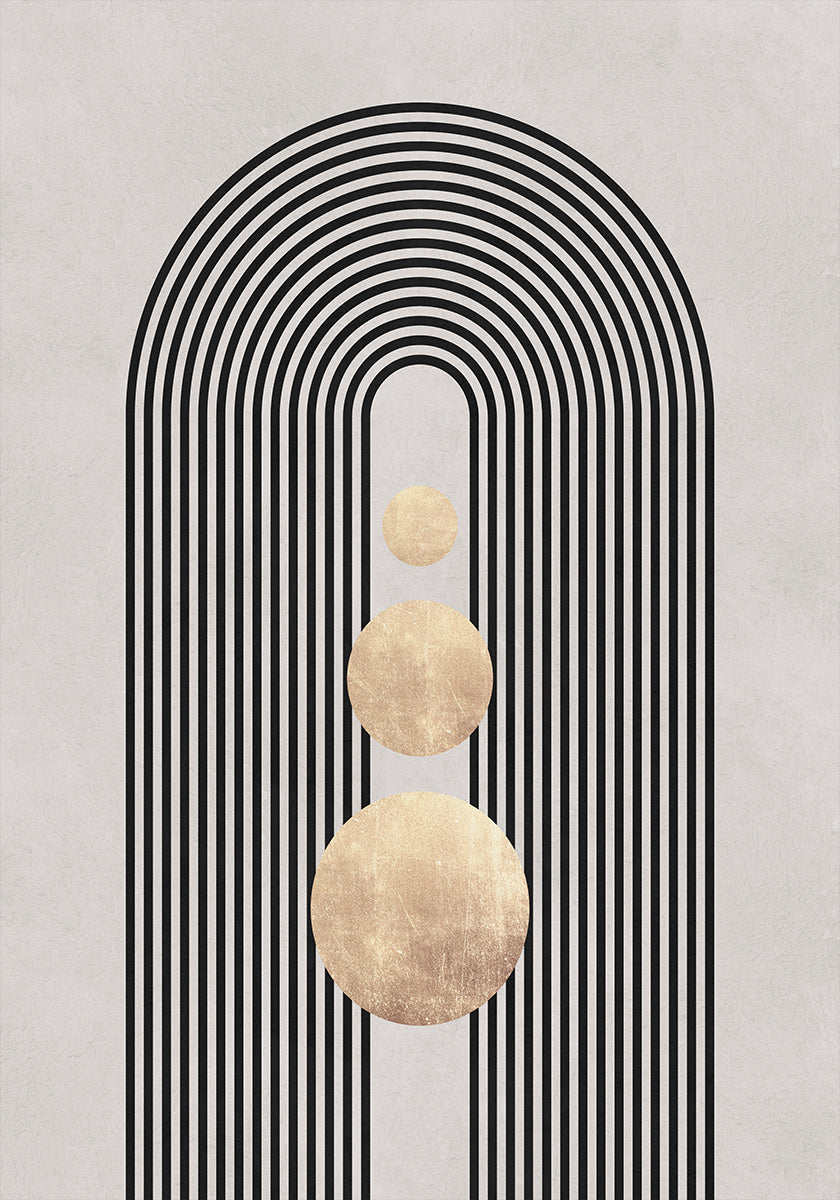 Linien und Kreise 19 Poster