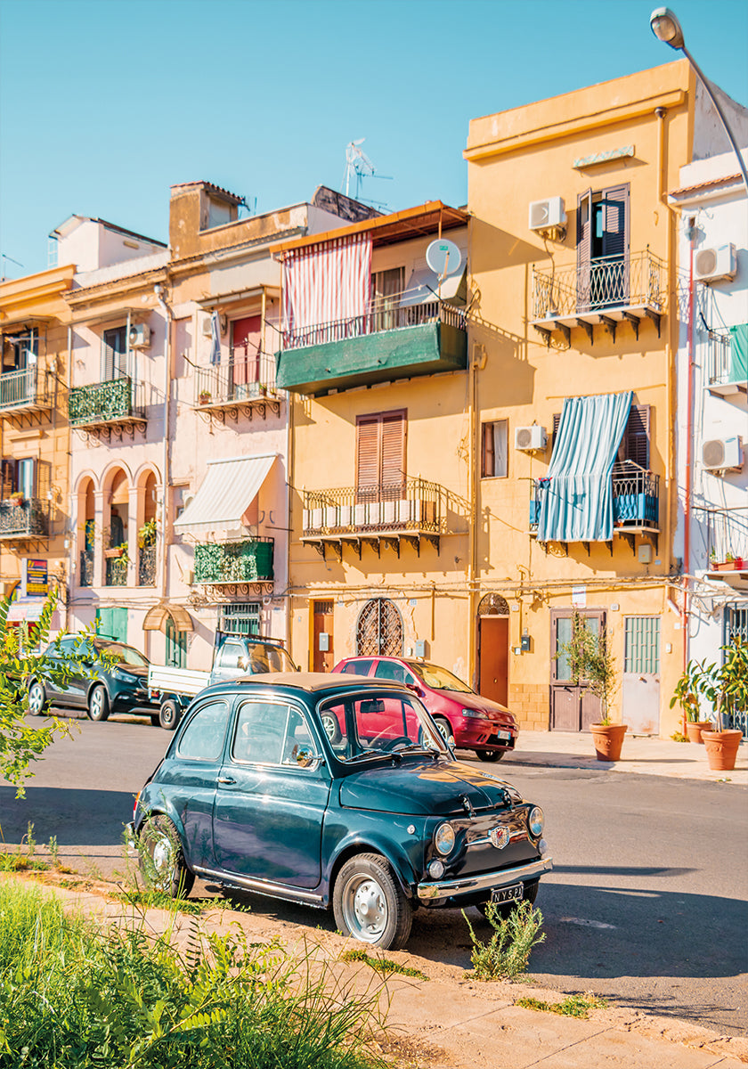 Palermo-Straßenplakat