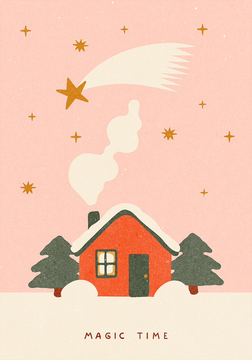 Eine magische Zeit zu Weihnachten Poster