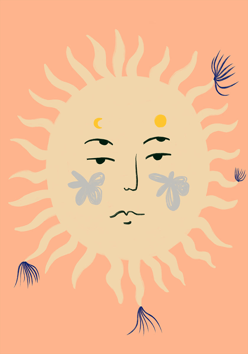 Ruhiger Sunburst