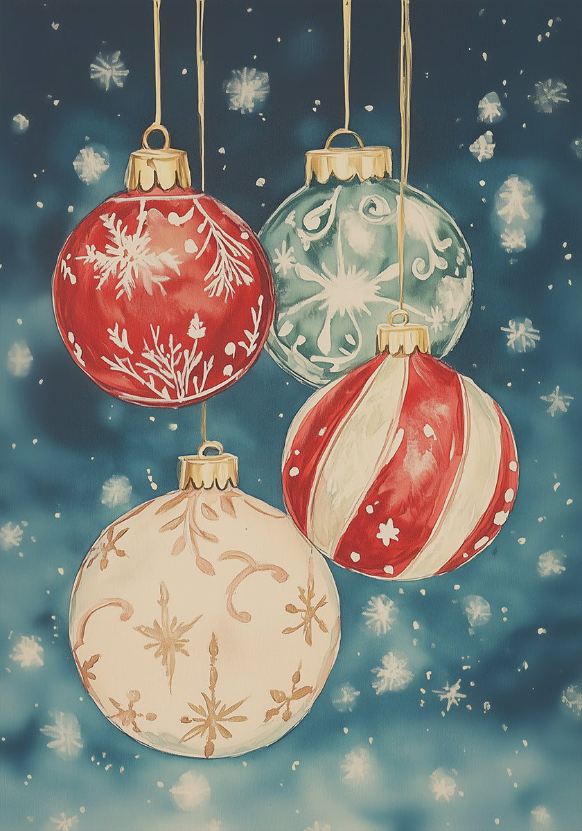 Weihnachtsschmuck Nr. 3 Poster