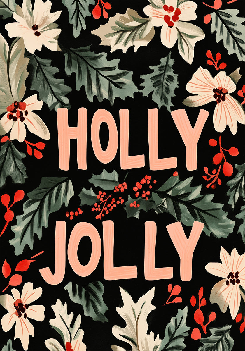 Festliches Laubplakat