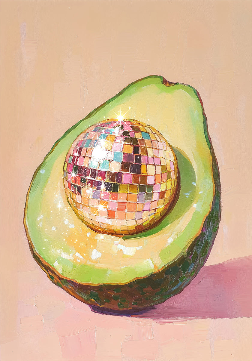 Disco-Avocado-Delight-Poster