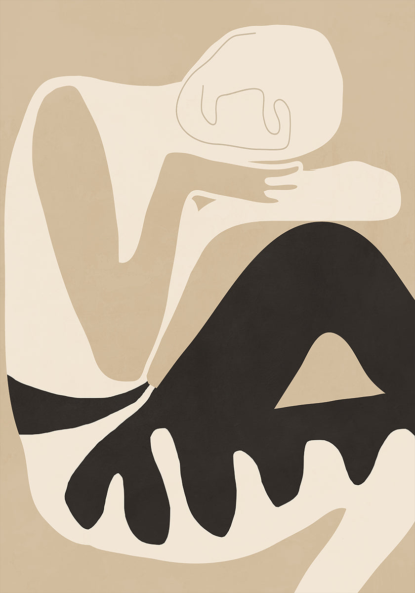 Abstract Art Figure 3 Plakat