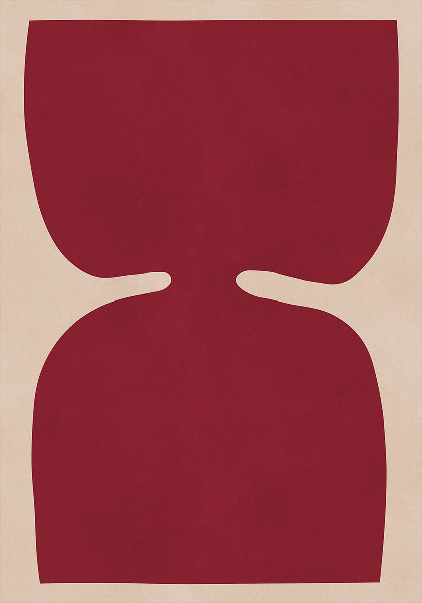 Crimson Reflection Poster