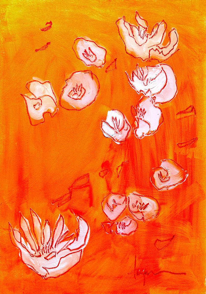 Dreamgarden6 Ocker Poster