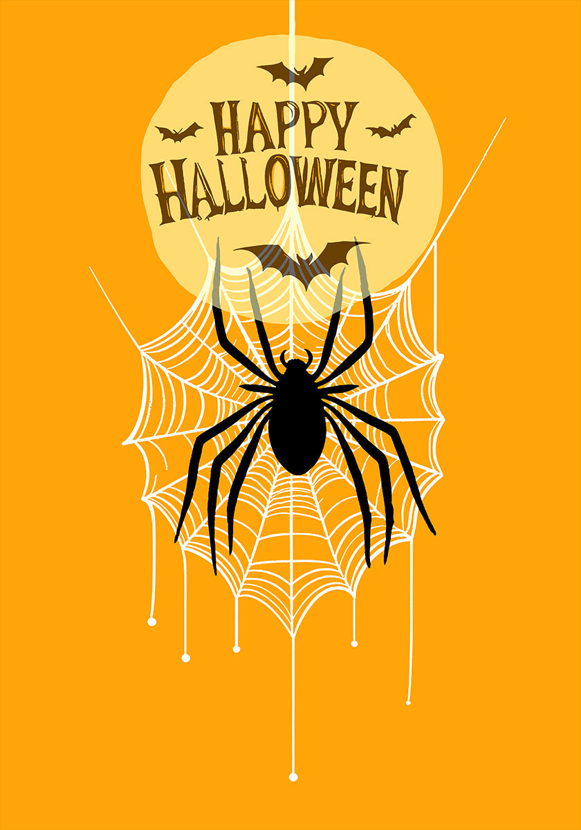 Retro Spooktacular: Ein grooviges Halloween-Vibe-Poster