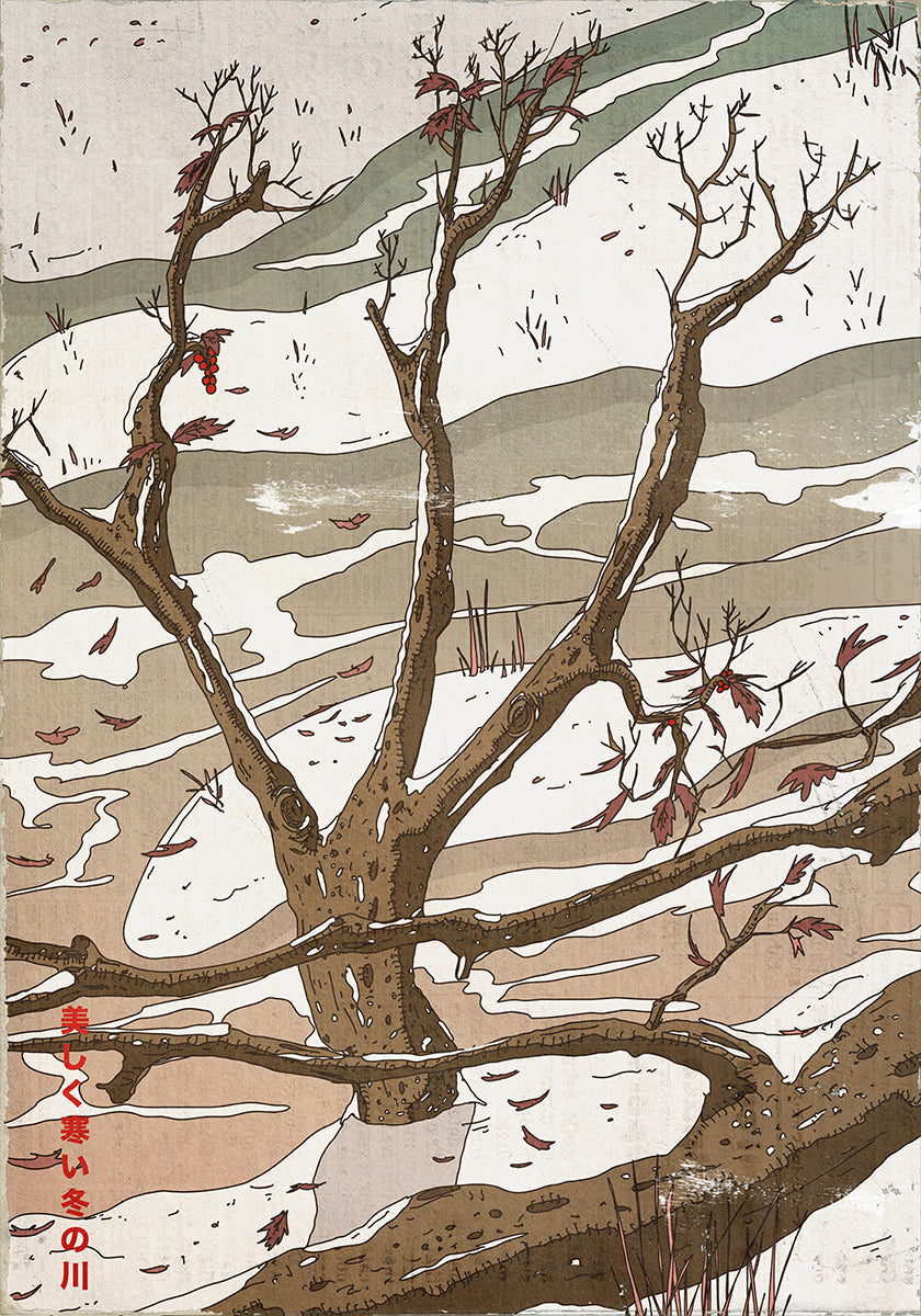 Das schöne Stream-Poster „Cold Winters“.