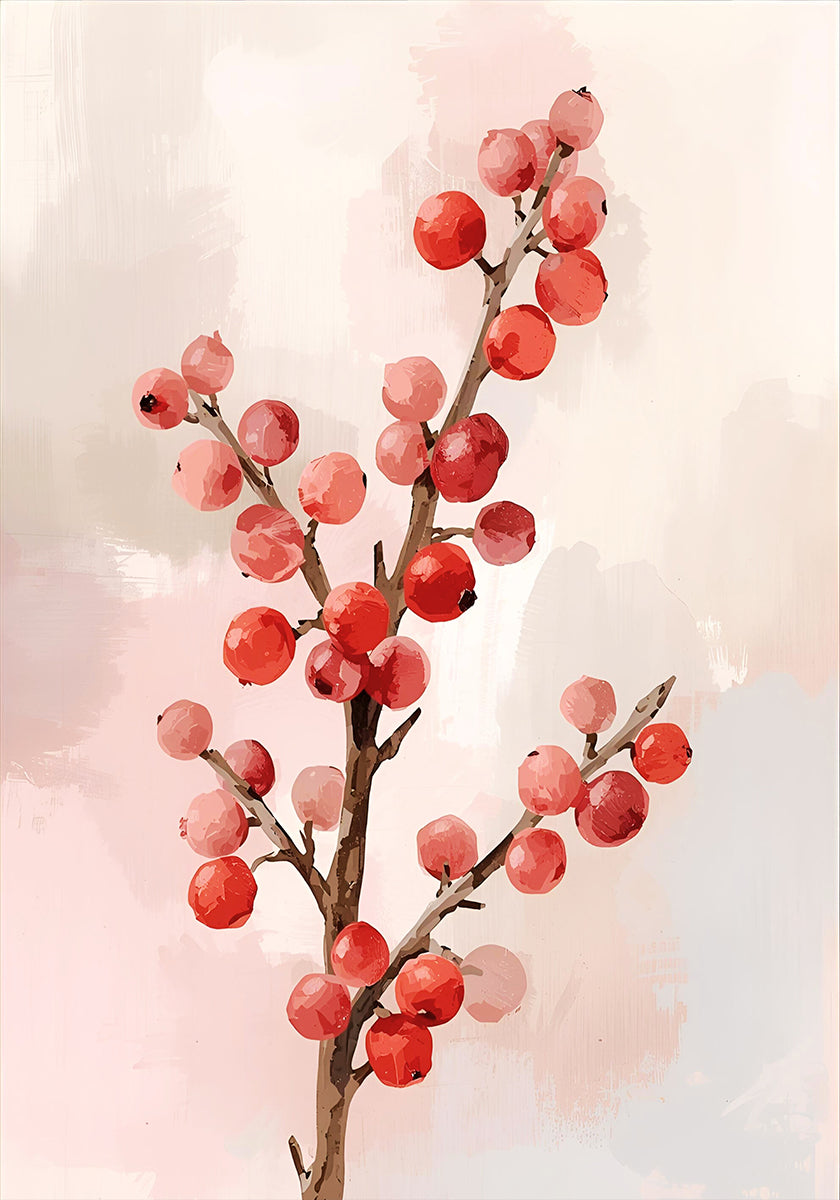 Beerenzweig-Poster drehen