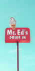 Mr. Ed's Drive In Vintage Sign in Urbana, Missouri, USA (NEW) - Posterbox