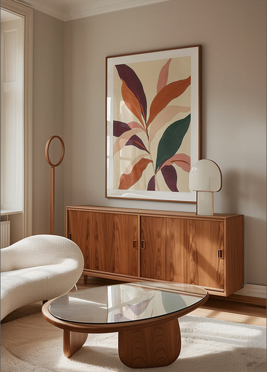 Abstract Plants Plakat - Posterbox