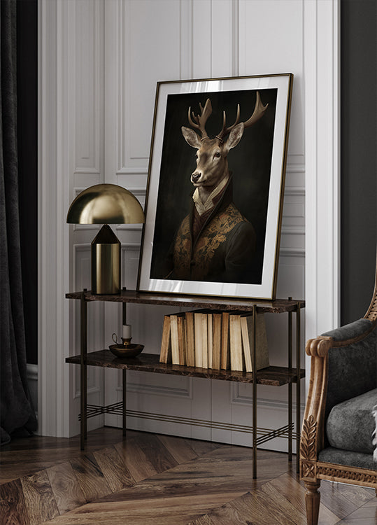 Stag Portrait (NEW) - Posterbox
