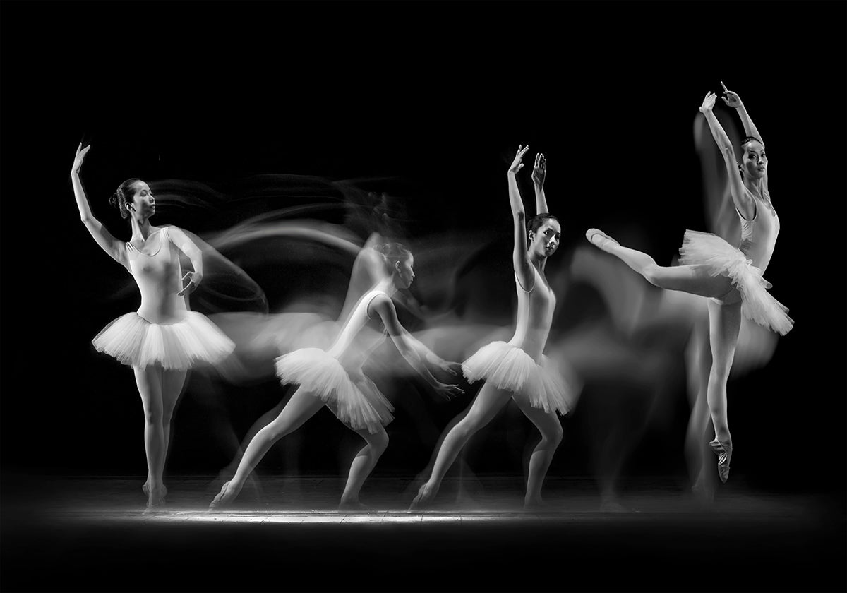 Ballerina-Kunstwelle