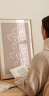 Hearts Plakat - Posterbox
