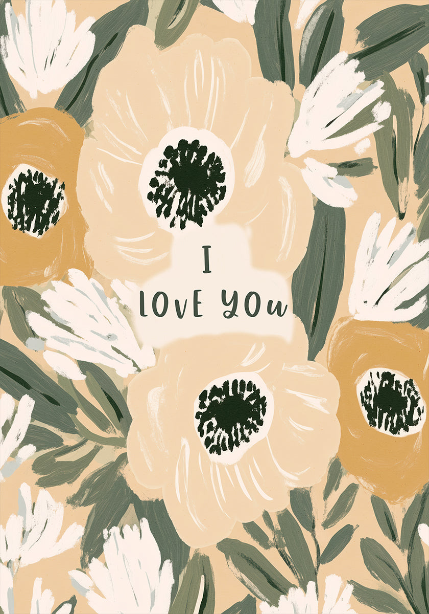 Floral Love Note (NEW) - Posterbox