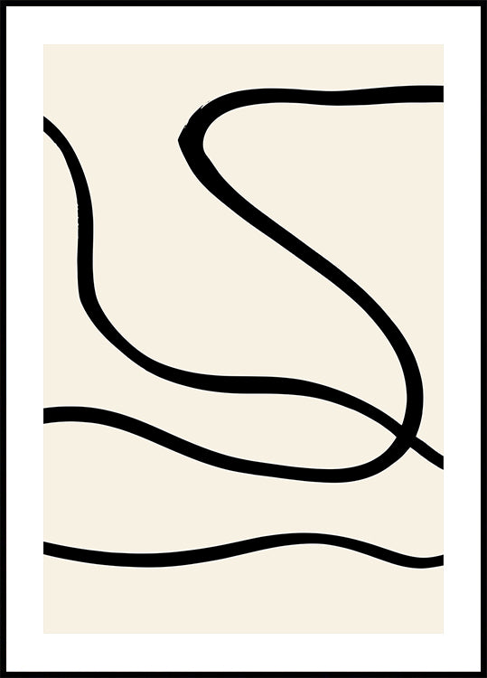 Black Lines 01 (NEW) - Posterbox