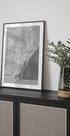 Map of Barcelona (Spain) in gray vintage style (NEW) - Posterbox