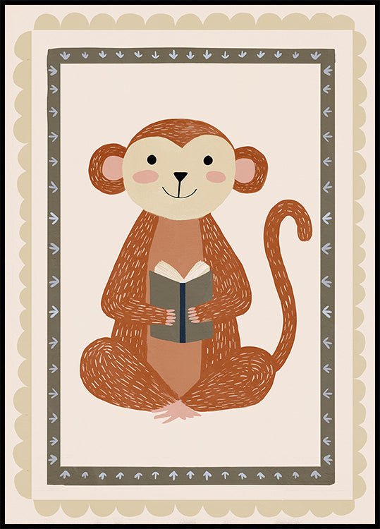 Booklove(monkey) (NEW) - Posterbox