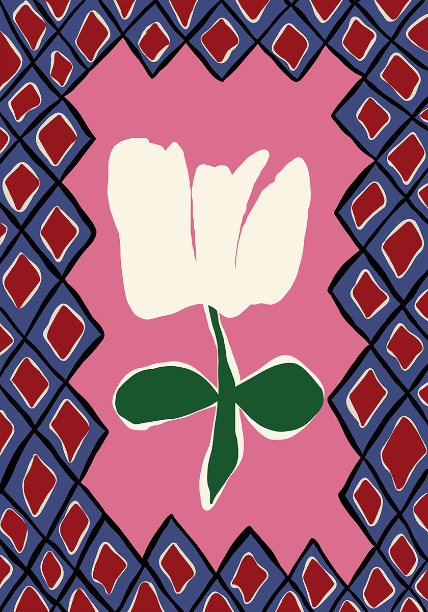 Petal plaid playtime I (NEW) - Posterbox