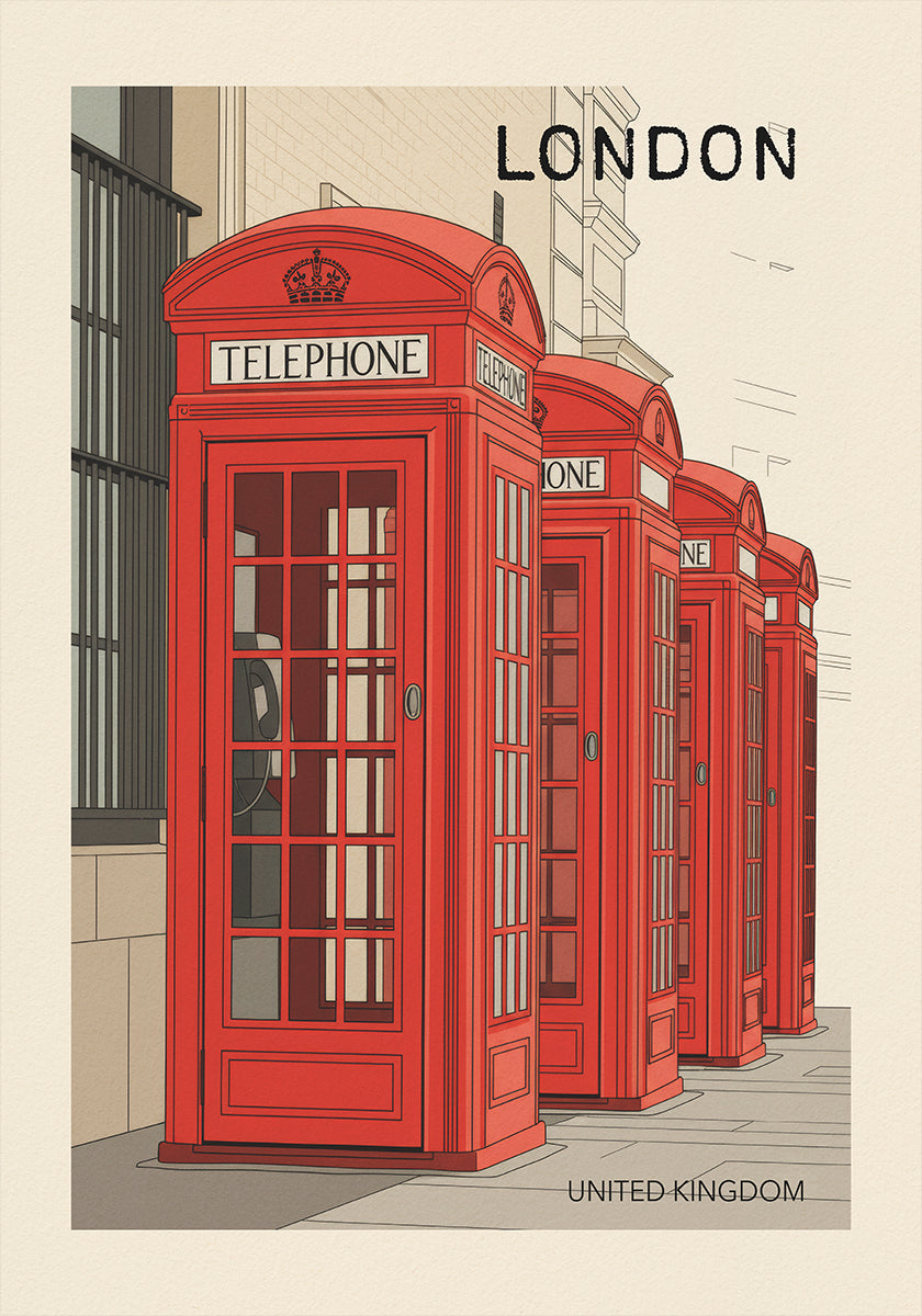 London Travel Poster (NEW) - Posterbox