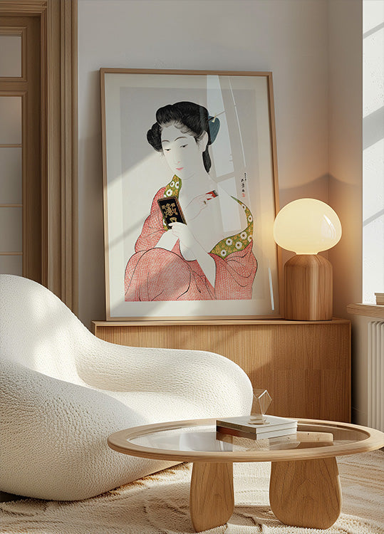 Japanese Woman Applying Powder (1918) (NEW) - Posterbox