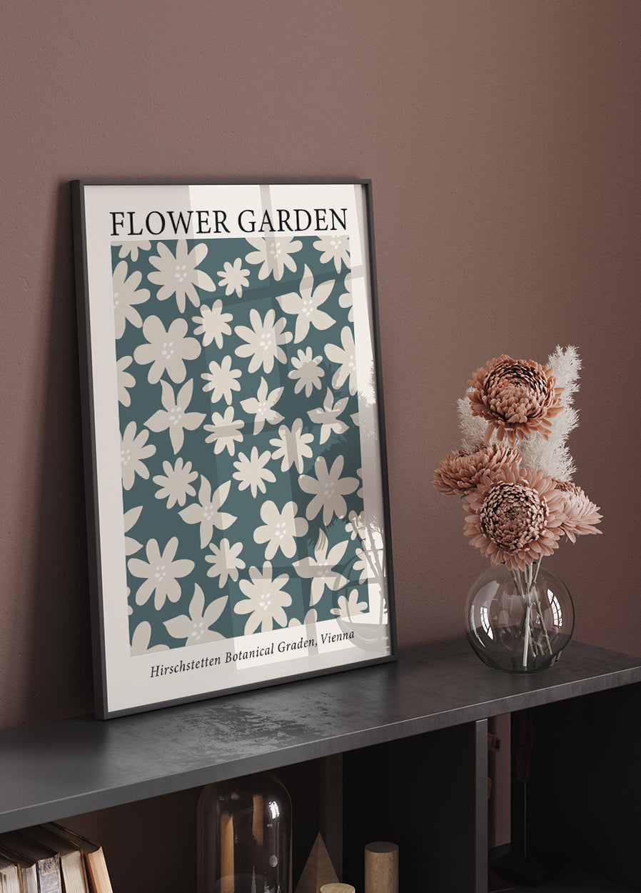 Flower Garden Vienna Plakat - Posterbox.dk