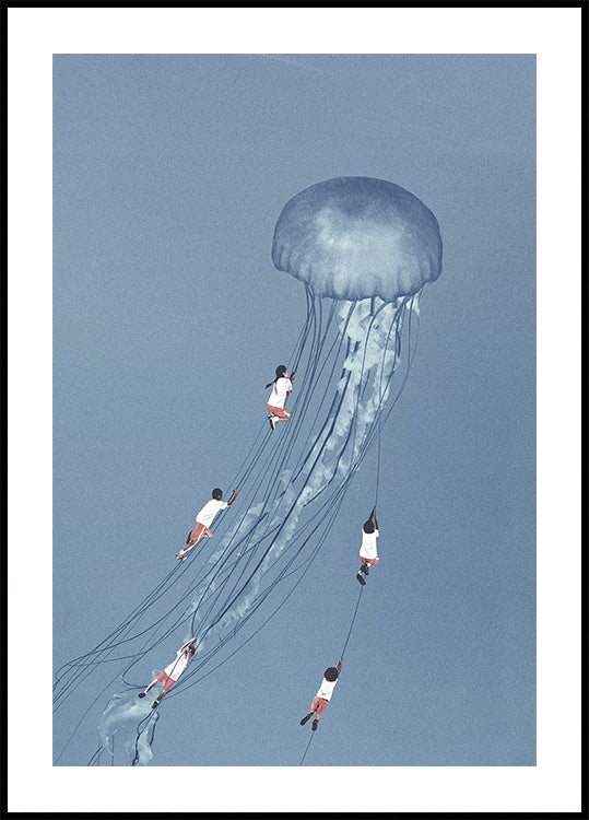 Wir kamen lächelnd nach Hause Poster