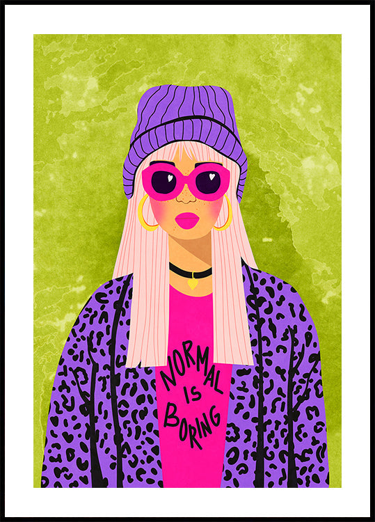 Normales Eisbohrplakat