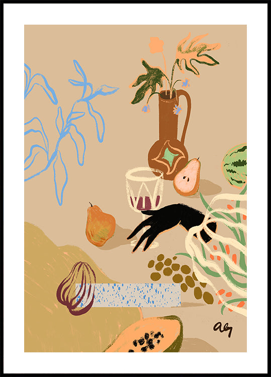 Gib mir das Birnen-Poster