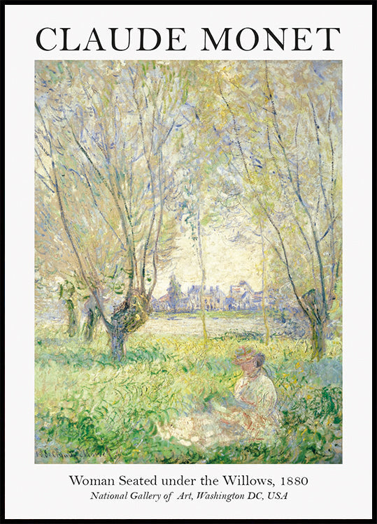 Monet Williows Plakat - Posterbox.dk