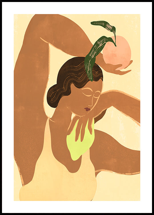 Zitronenapfel-Poster