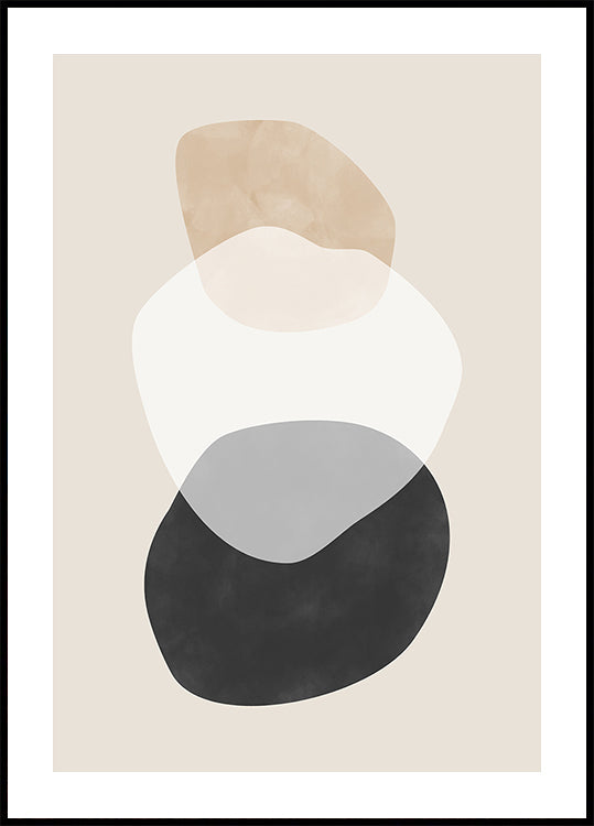 Beige Boho-Formen
