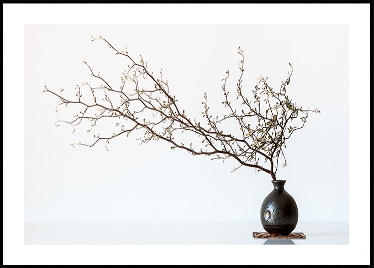 Vase und Zweig
