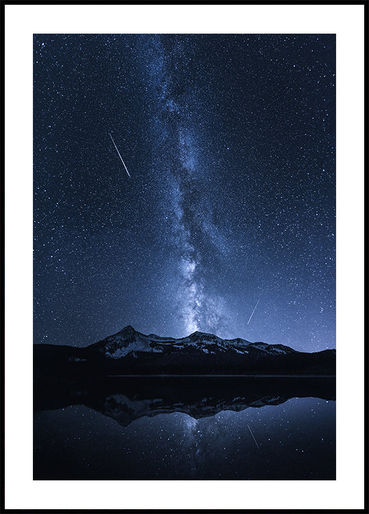 Galaxien-Reflexionsplakat