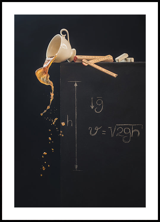 Eine Studie mit Freifall-Poster