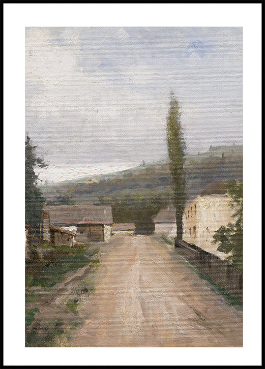 From The West Slovak Village By Felicián Moczik Plakat - Posterbox.dk