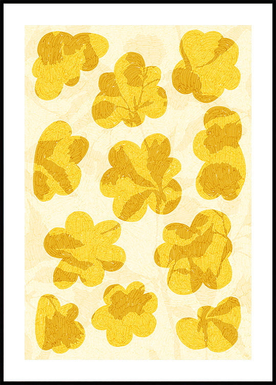 Goldene Blüten