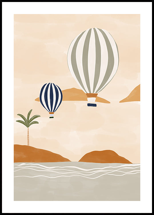 Luftballons im Nachtisch