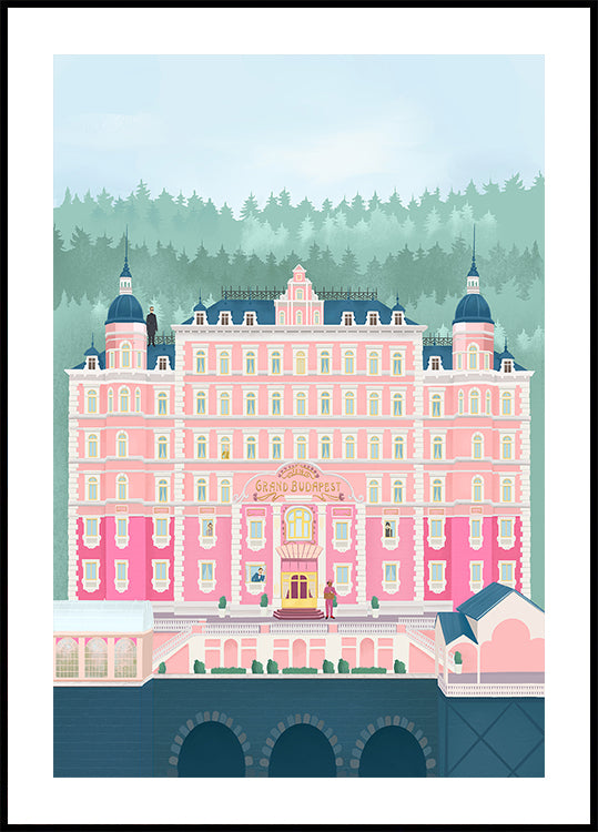 Das Grand Budapest Hotel Poster